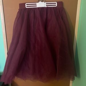 Tulle skirt
